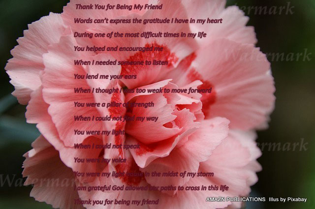 Friend Thank You Ecard