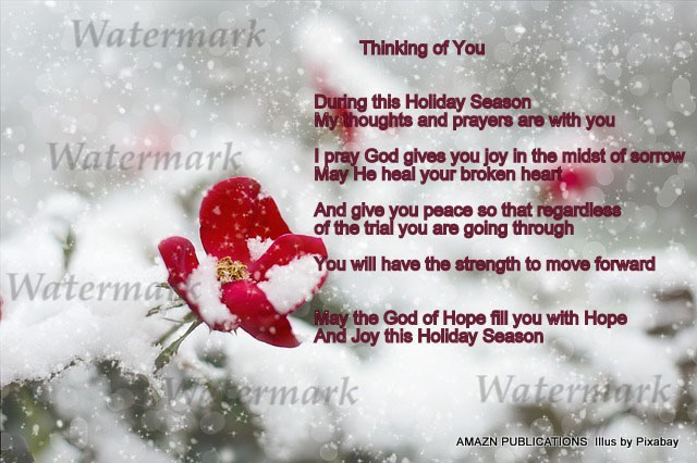 Inspirational Holiday Festive Ecard Thinking of You