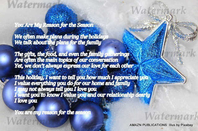 You Are the Reason for the Season