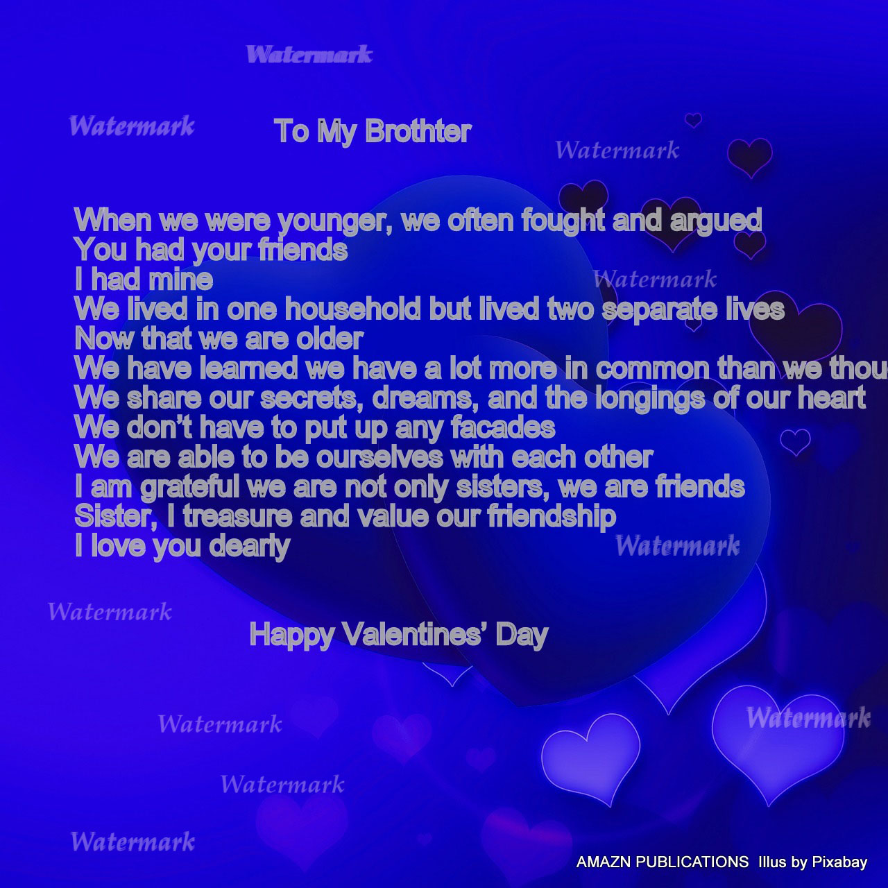 Brother Valentines Day Ecard