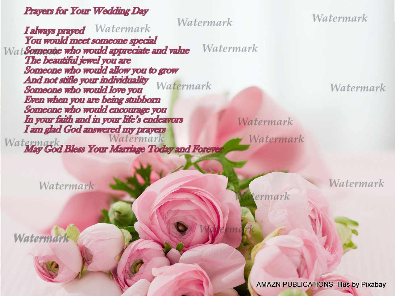 Inspirational Wedding Day Ecard