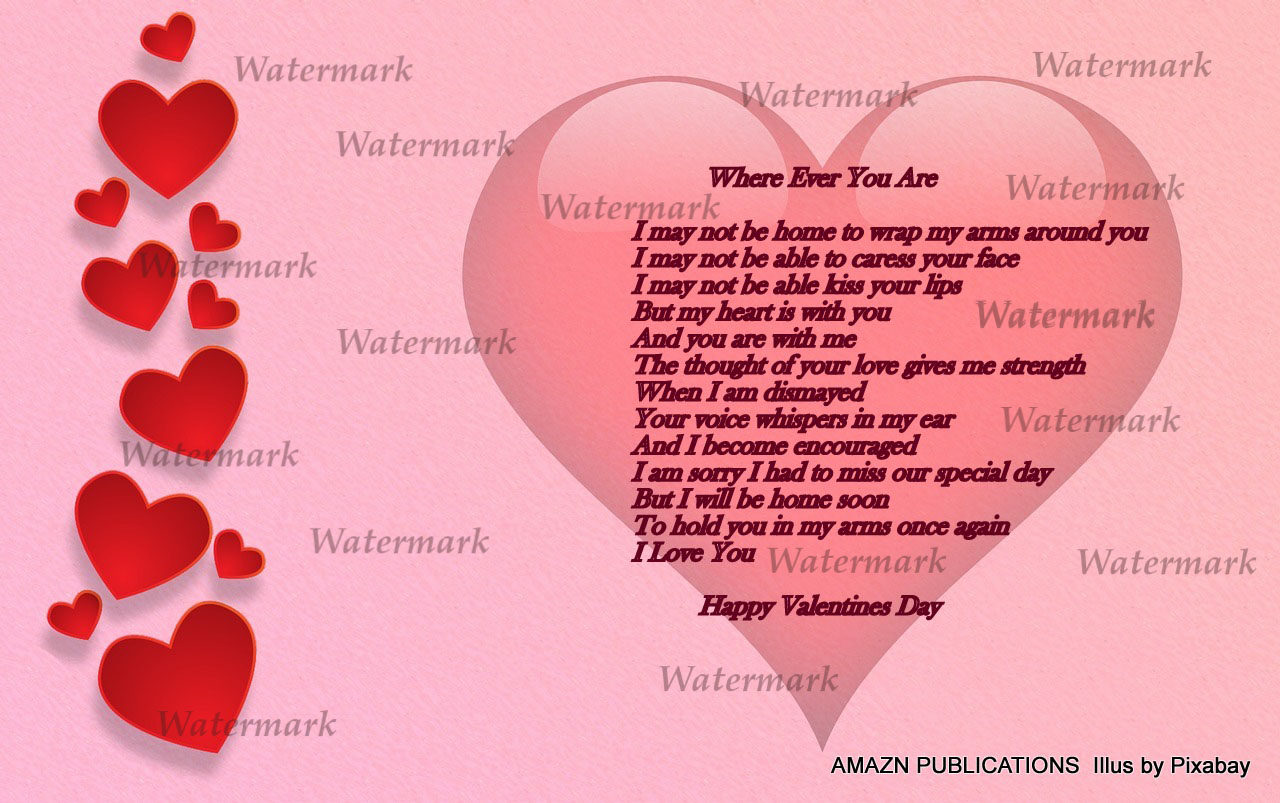 Where Ever You Are Valentines Ecard