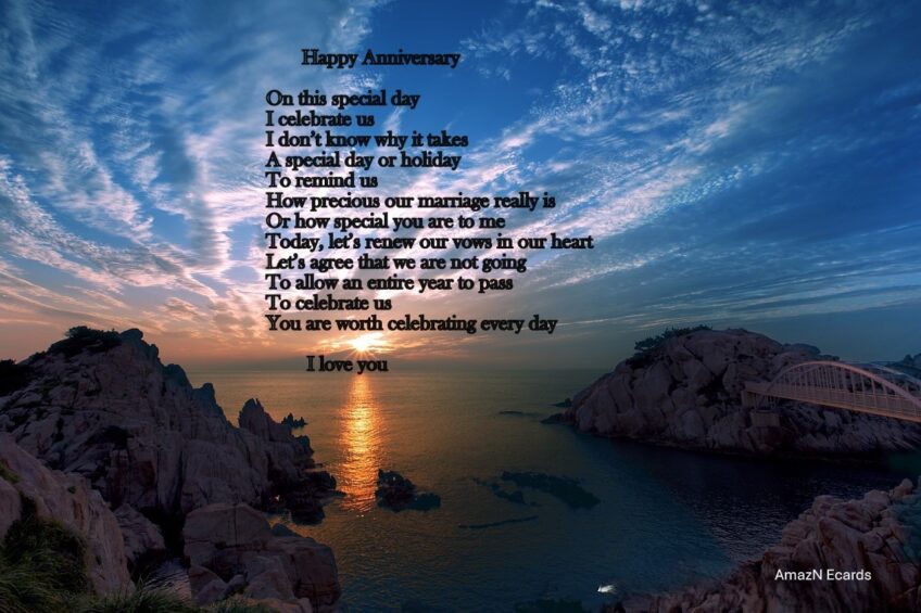 Happy Anniversary Ecard for Him