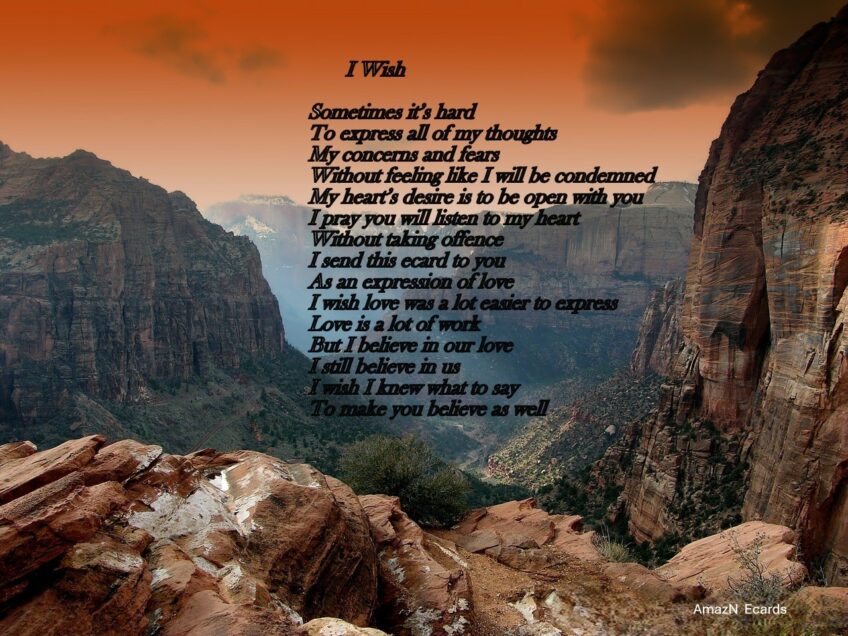 I Wish Romantic Ecard