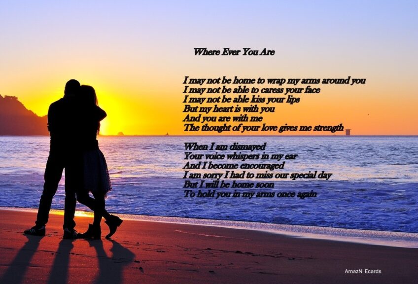 Where Ever You Are Romantic Ecard