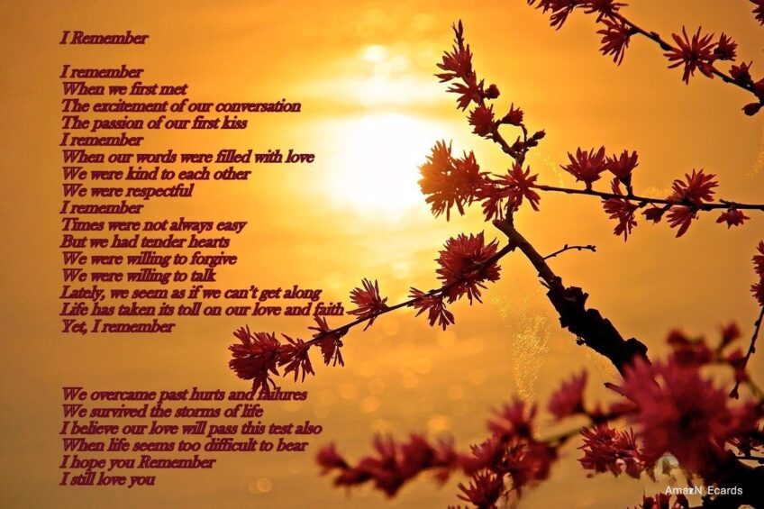 I Remember Romantic Ecard