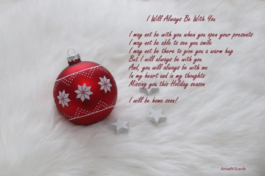 I Will Always Be With You Holiday Ecard