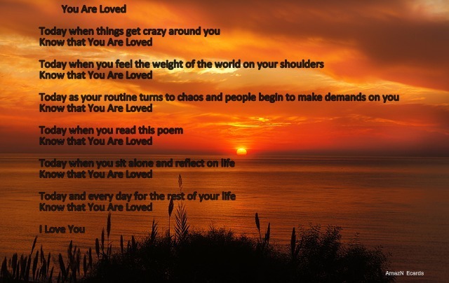 You Are Loved Romantic Ecard for Him