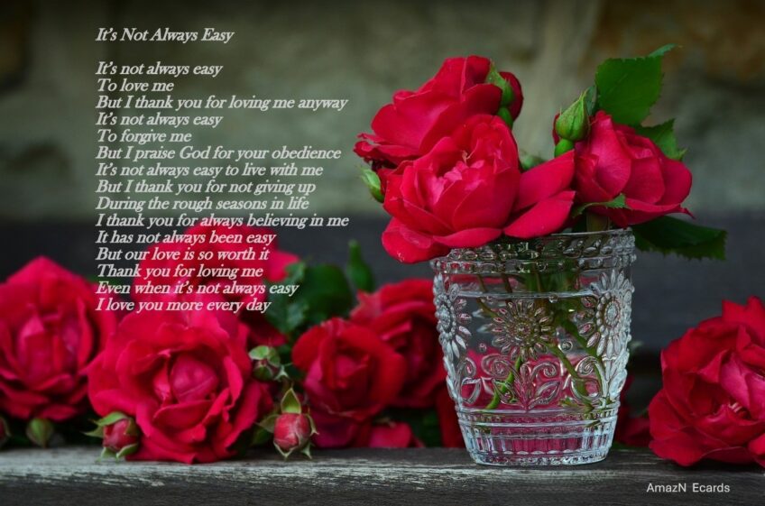 It’s Not Always Easy