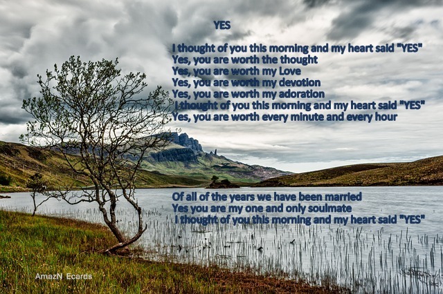 Yes, You Are Worthy Romantic Ecard for Him