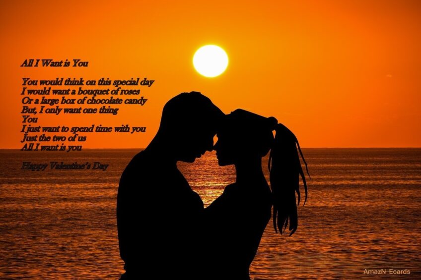 All I Want is You Valentine’s Ecard