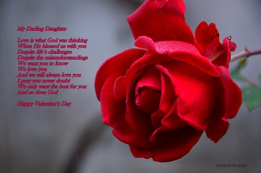 Daughter Happy Valentine’s Day