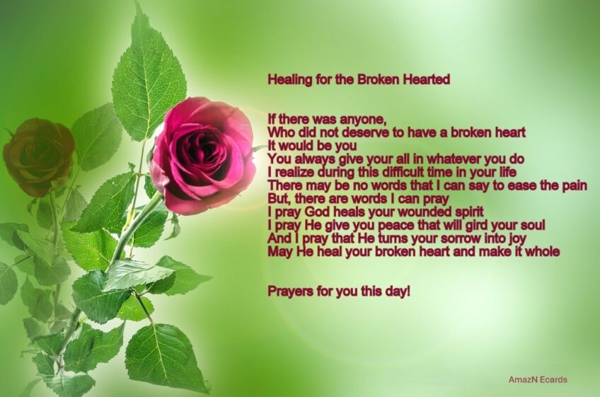 Healing for the Broken Hearted
