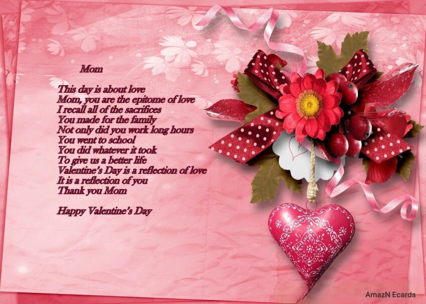 Happy Valentines’ Day Mom Ecard