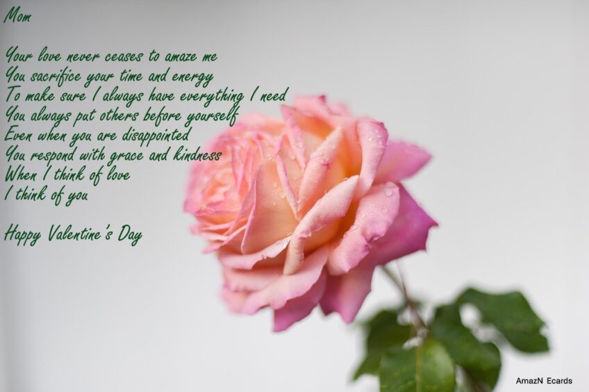 Happy Valentine Day Mom