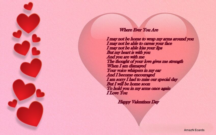 Where Ever You Are Valentines Ecard