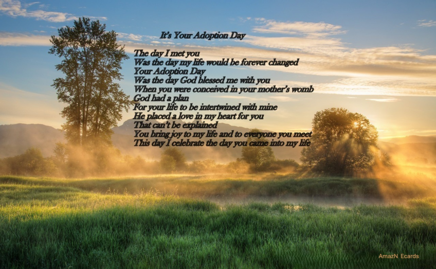 It’s Your Adoption Day