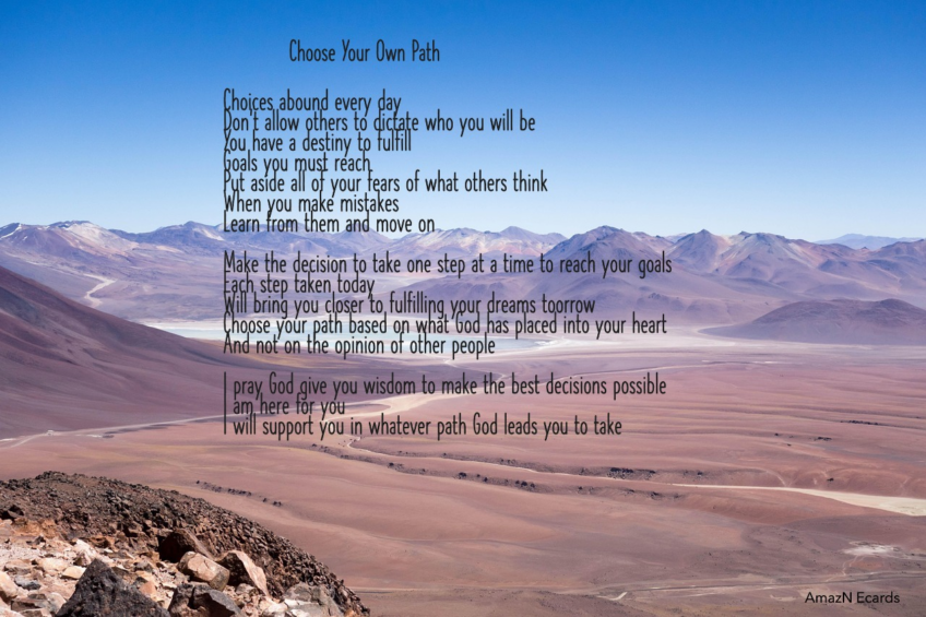 Choose Your Own Path