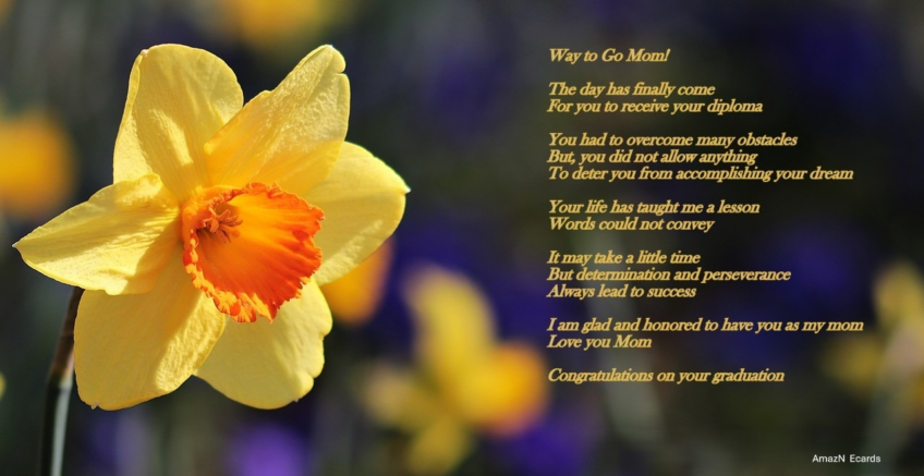 Mom Graduation Ecard