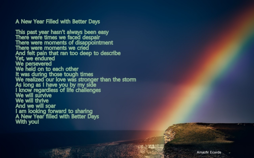 New Year Filled with Better Days