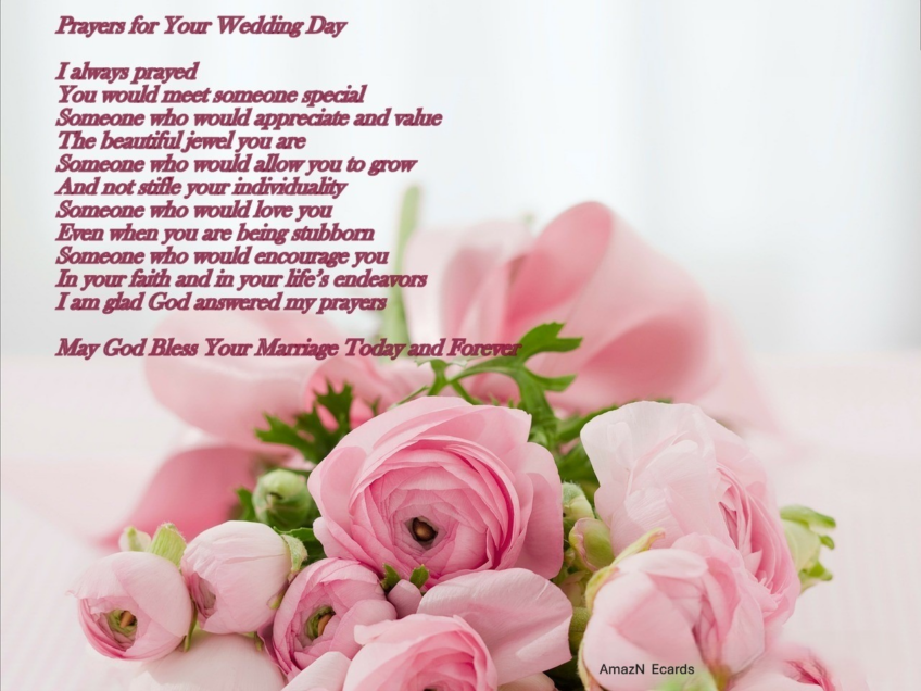 Inspirational Wedding Day Ecard