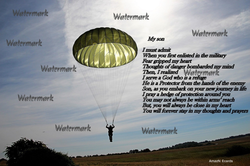 Son Enlisted in the Military