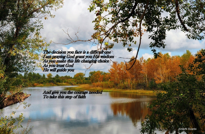 The Decision Inspirational Ecard