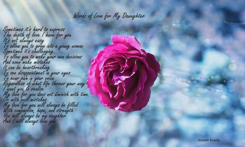 Words of Love for My Daughter