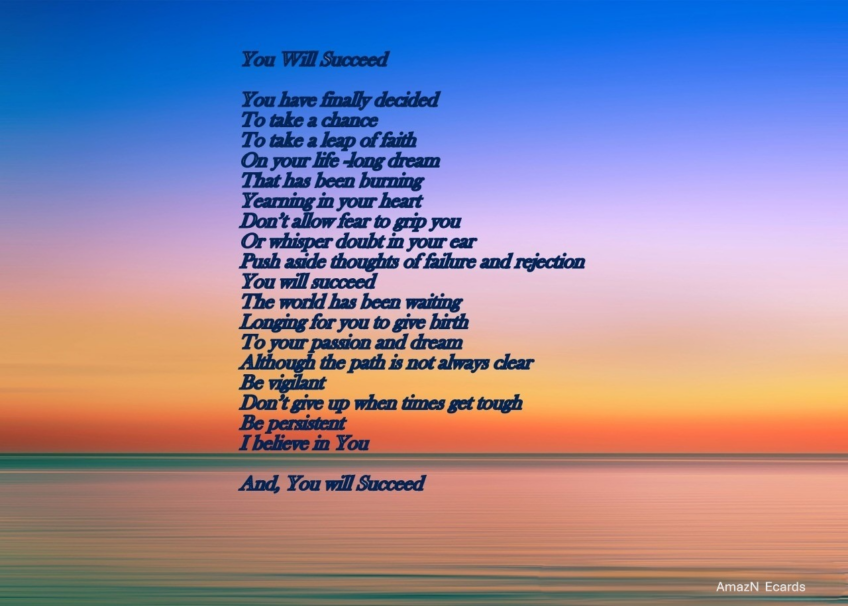 You Will Succeed